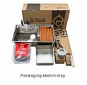 304 stainless steel nano sink